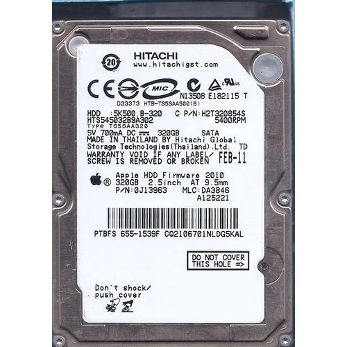 Hitachi 320 Go HTS545032B9A302 SATA