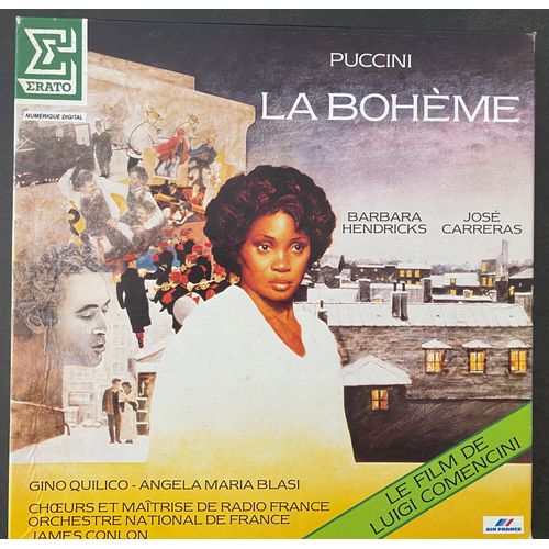Coffret De 2 Vinyles 33 Tours - La Bohème - Puccini