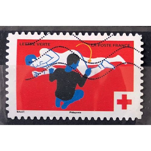 Croix Rouge 2023 (Dessin Position Latérale De Sécurité) Obl - France Année 2023 - Brn83 - N33673
