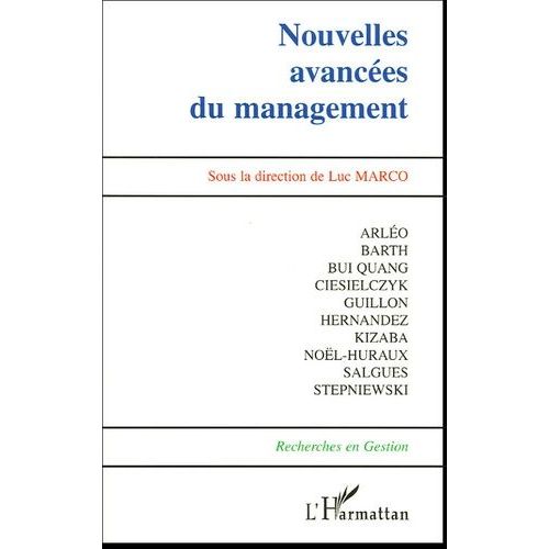Nouvelles Avancées Du Management
