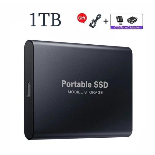 Disque Dur Externe 1to,USB3.0 SATA, Stockage HDD pour PC, Mac