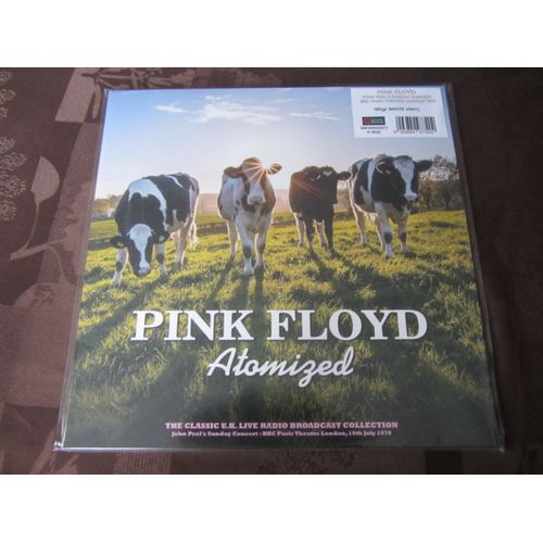 Atomized (Live In London 1970) : Embryo - Fat Old Sun - Green Is The Colour - If - Atom Heart Mother - (Vinyle Blanc À Tirage Très Limite)