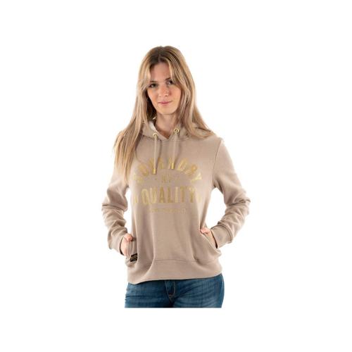 Sweat Superdry Vintage Femme Beige