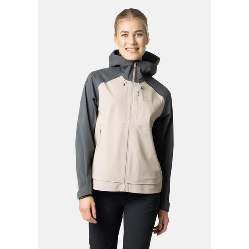 Odlo Veste Imperméable Ascent 3l Pour Femme, S, Beige
