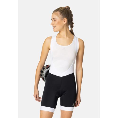 Odlo Cuissard À Bretelles Zeroweight Pour Femme, Xl, Black