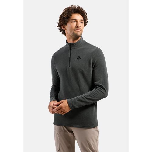 Odlo Pull Technique À Col ¿ Zippé Roy Pour Homme, M, Gris