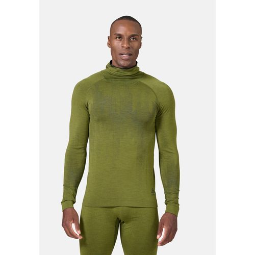 Odlo Haut Technique Avec Protection Faciale Kinship Performance Wool Warm Pour Homme, S, Green