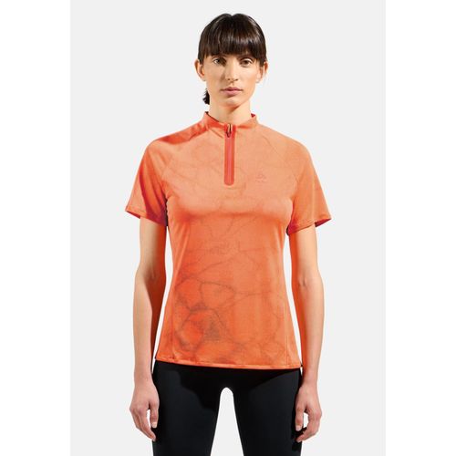 Odlo Polo Ascent Chill-Tec Pour Femme, S, Orange