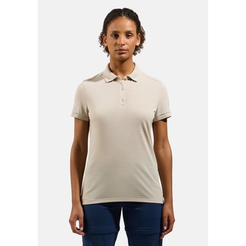 Odlo Polo En Fibres Naturelles Ascent Pour Femme, M, Beige