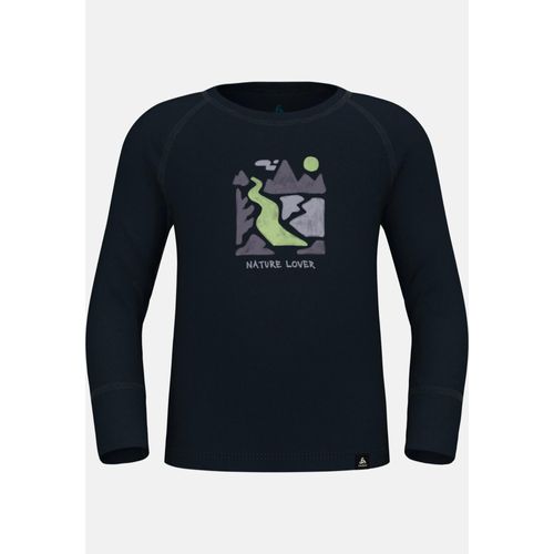 Odlo Sous-Vêtement Technique Nature Lover Active Warm Pour Enfant Pour Enfant, 92, Blue