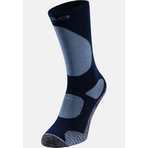Odlo Chaussettes De Ski Élément Active Warm Pour Enfant Pour Enfant, 27-30, Blue