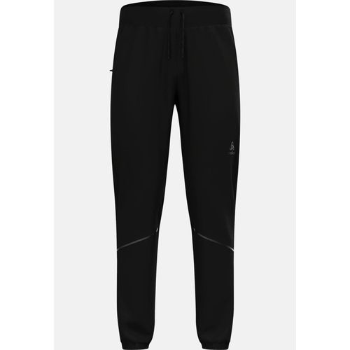 Odlo Pantalon De Ski De Fond Coupe-Vent Zeroweight Pro Warm Pour Homme, M, Black