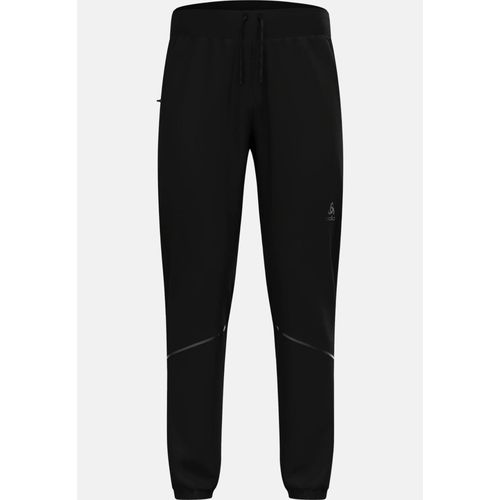 Odlo Pantalon De Ski De Fond Coupe-Vent Zeroweight Pro Warm Pour Homme, S, Black