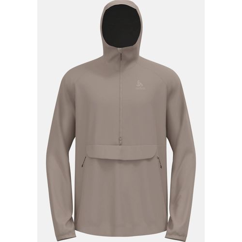 Odlo Anorak De Ski De Fond Coupe-Vent Zeroweight Pro Warm Pour Homme, M, Beige