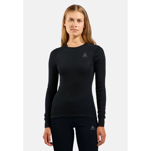 Odlo T-Shirt À Manches Longues Active Warm Pour Femme, M, Black