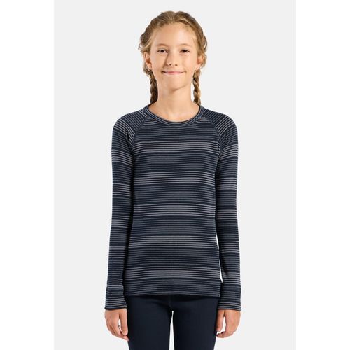 Odlo Ensemble De Sous-Vêtements Techniques Active Warm Pour Enfant Pour Enfant, 92, Blue