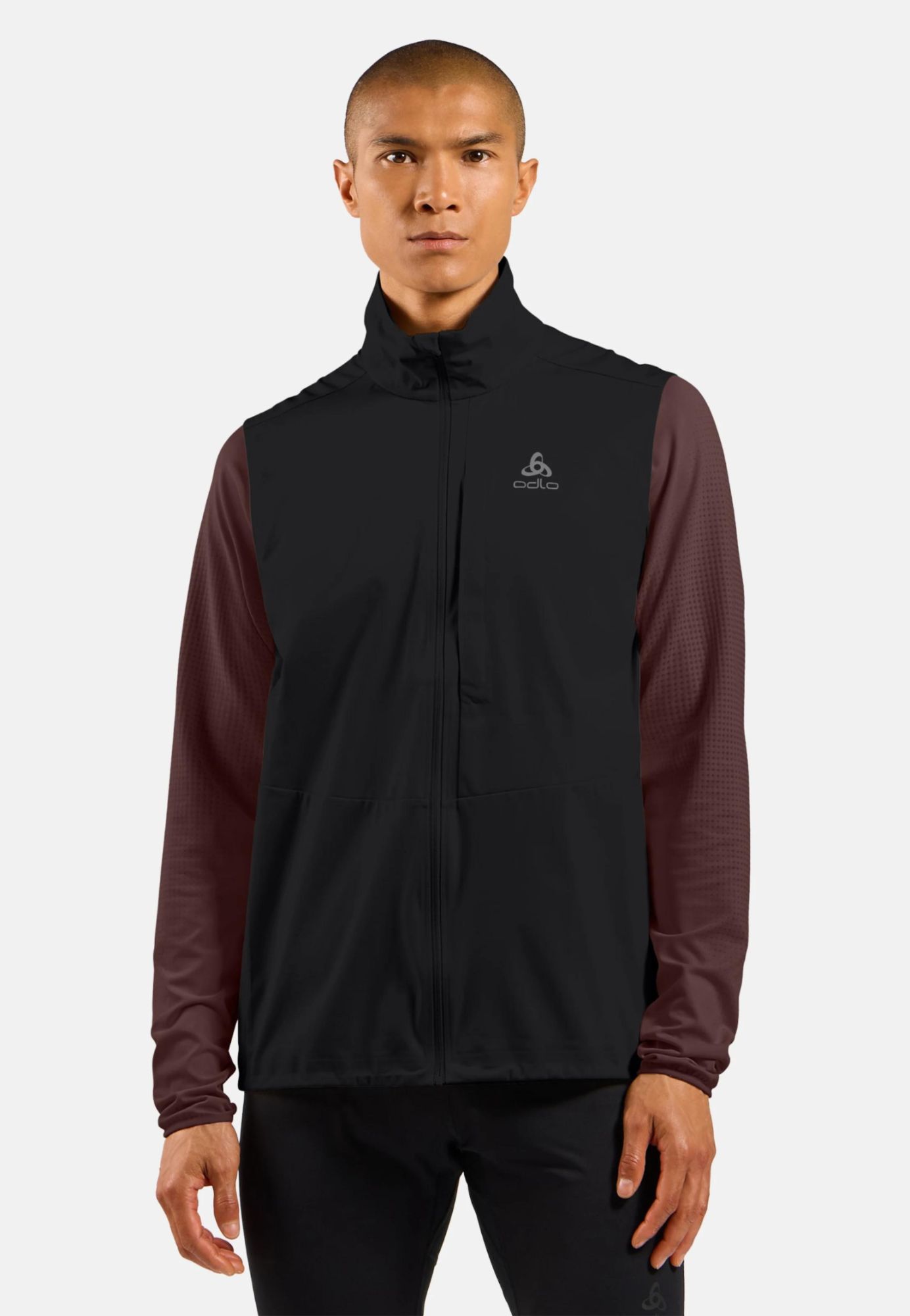 Odlo Veste Sans Manches De Running En Softshell Zeroweight Warm 2.0 Pour Homme, L, Black