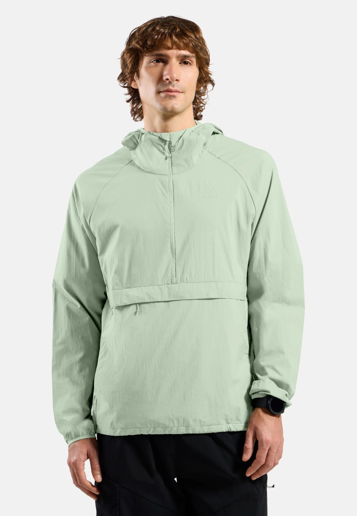 Odlo Coupe-Vent Essentials Pour Homme, L, Green