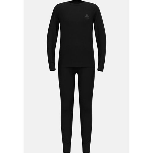 Odlo Ensemble De Haut Et Collant Techniques En Laine Mérinos 200 Natural Pour Enfant, 164, Black