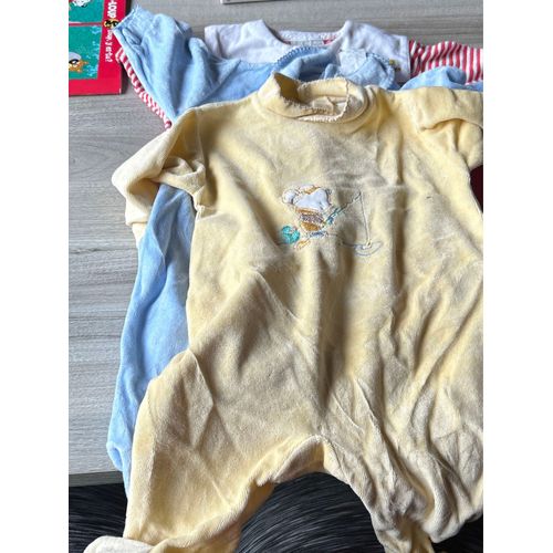 Lot De 3 Pyjamas Garçon Taille Naissance