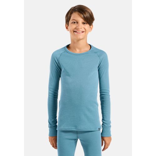 Odlo T-Shirt Technique À Manches Longues Active Warm Pour Enfant Pour Enfant, 92, Blue