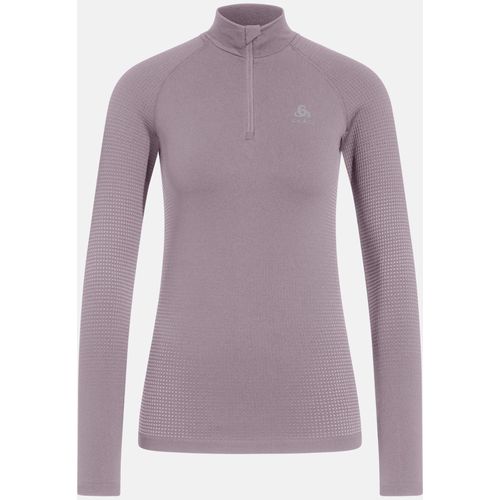 Odlo T-Shirt Technique À Col Montant ¿ Performance Warm Pour Femme, L, Purple