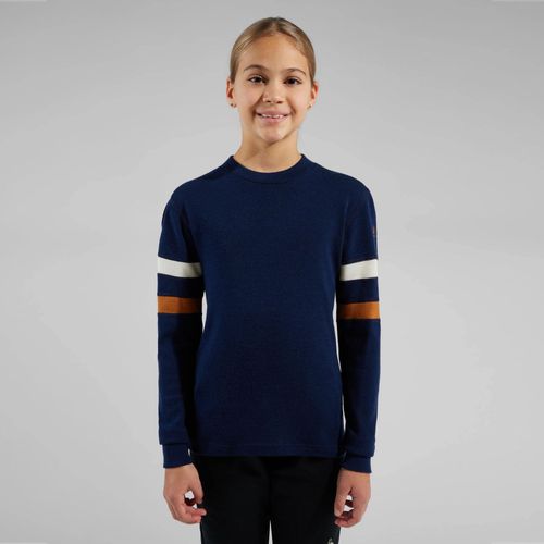 Odlo Pull En Laine Mérinos 215 Espeland Pour Enfant, 164, Blue