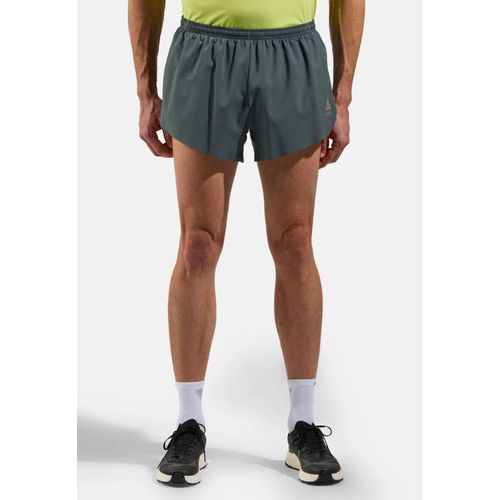 Odlo Short Fendu Zeroweight 3 Inch Pour Homme, S, Gris