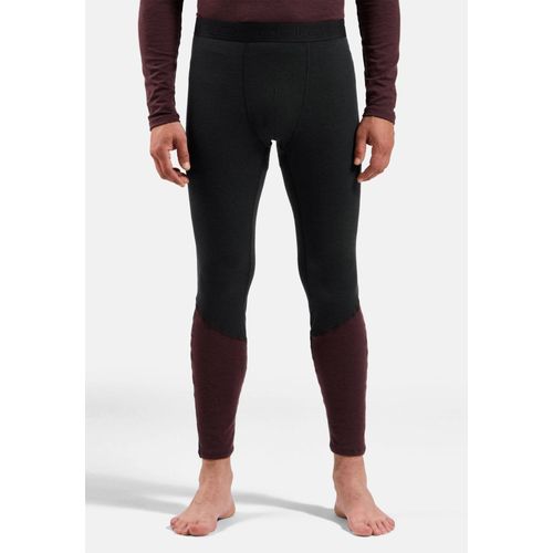 Odlo Collant Technique Revelstoke Performance Wool Warm Pour Homme, L, Bordeaux