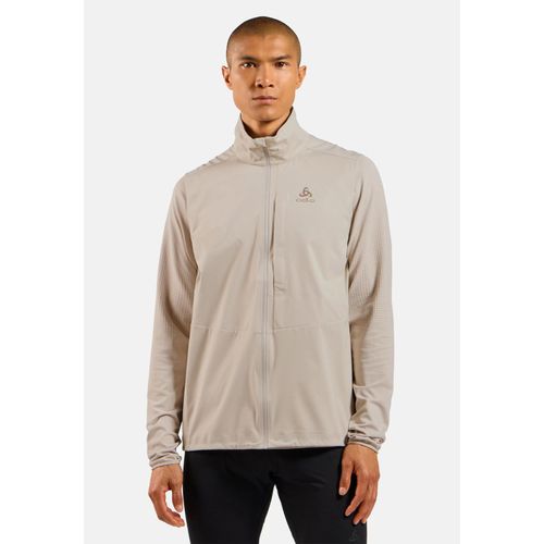 Odlo Veste Sans Manches De Running En Softshell Zeroweight Warm 2.0 Pour Homme, S, Beige