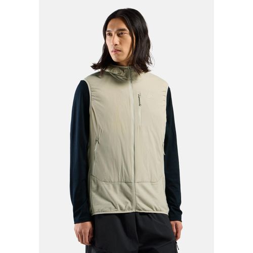 Odlo Gilet Hybride Avec Isolation En Laine Ascent Pour Homme, Xxl, Beige