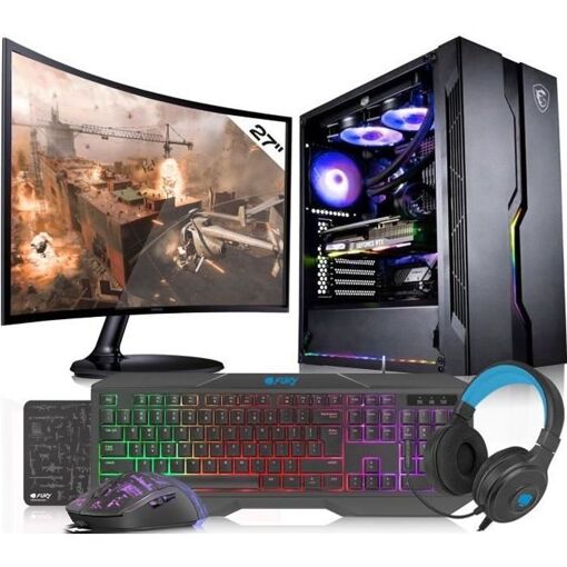 PC Gaming VIST RYZEN 5 5600GT | RAM 16GB, SSD 1TB M.2, RX VEGA7, W11 Pro, WIFI