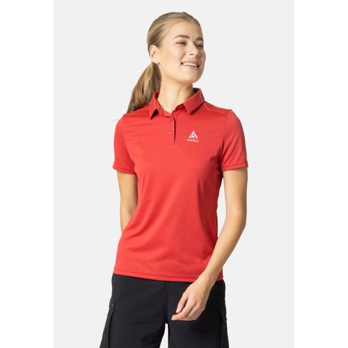 Odlo Polo Cardada Pour Femme, S, Rouge
