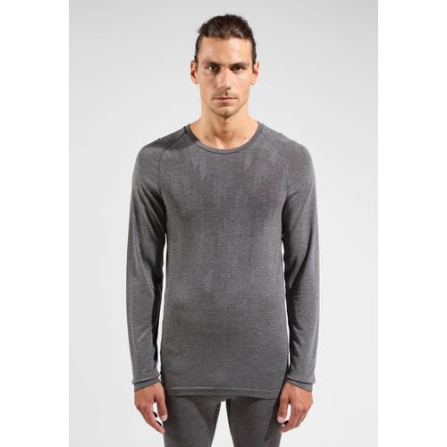 Odlo Haut Technique À Manches Courtes Et Col Rond Kinship Light Pour Homme, Xl, Gris