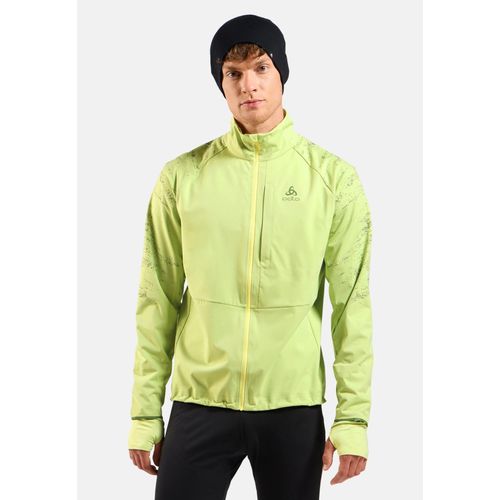 Odlo Veste De Running Réfléchissante Zeroweight Pro Warm 2.0 Pour Homme, Xl, Green