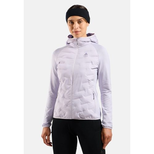 Odlo Pull À Capuche Hybride Zippé Zeroweight Insulator Pour Femme, S,