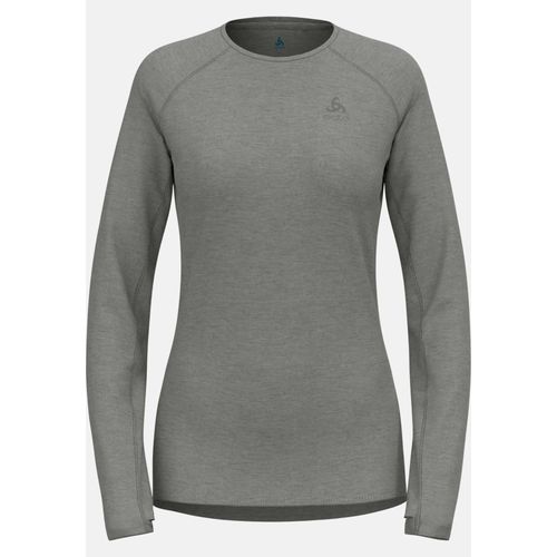 Odlo T-Shirt À Manches Longues De Trail Running X-Alp Performance Wool 115 Pour Femme, M, Gris