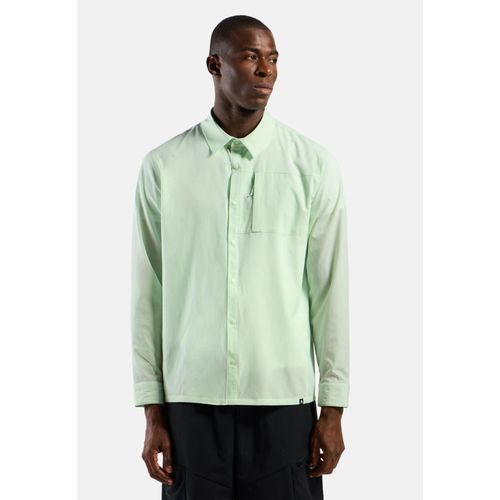 Odlo Chemise De Randonnée À Manches Longues Essentials Pour Homme, Xxl, Green