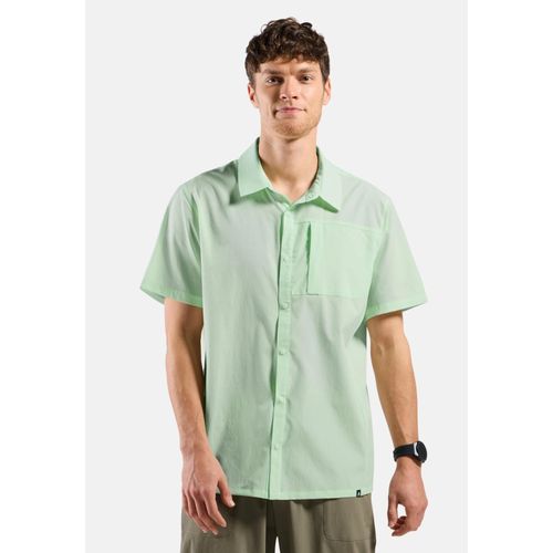 Odlo Chemise De Randonnée À Manches Courtes Essentials Pour Homme, L, Green