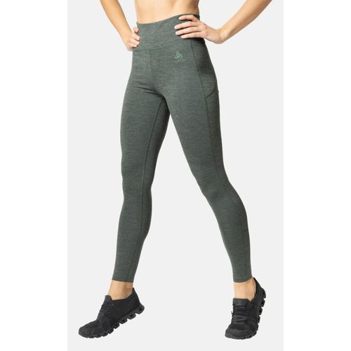 Odlo Legging D¿Entrainement Chiné Active 365 Pour Femme, S, Green