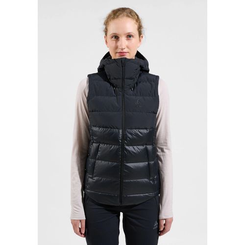 Odlo Veste Sans Manches À Capuche Severin N-Thermic Pour Femme, S, Black