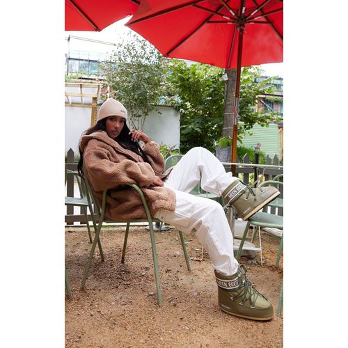 Moon Boot Bottes Icon Low Kaki, Kaki
