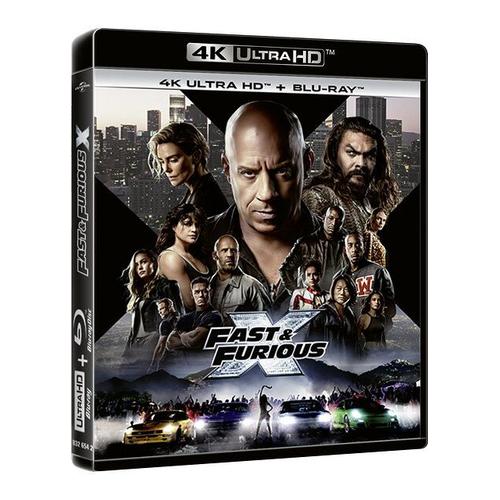 Fast & Furious X - 4k Ultra Hd + Blu-Ray