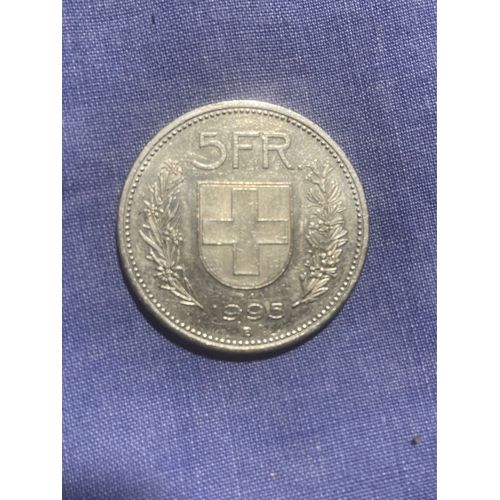 Pièce De 5 Francs Suisse De 1995 