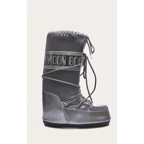 Moon Boot Bottes Icon Glance Argentées, Argenté