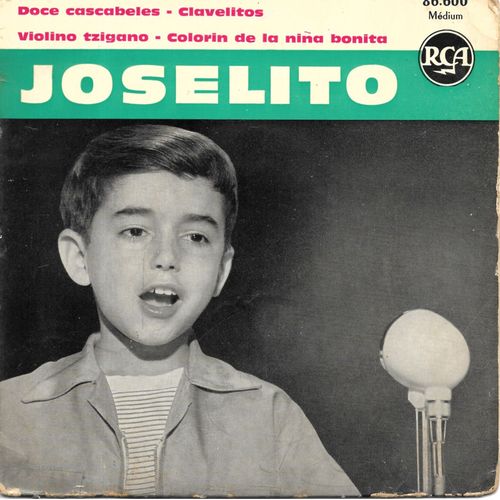 Joselito : Doce Cascabeles / Clavelitos / Violino Tzigano / Colorin De La Niña Bonita [Vinyle 45 Tours 7" Ep] 1965