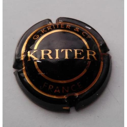 Capsule De Champagne [Muselet] ''g. Kriter & Co France''