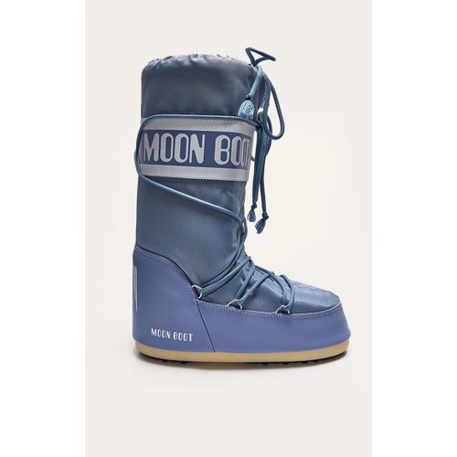 Moon Boot Bottes Gris Éléphant Icon, Gris