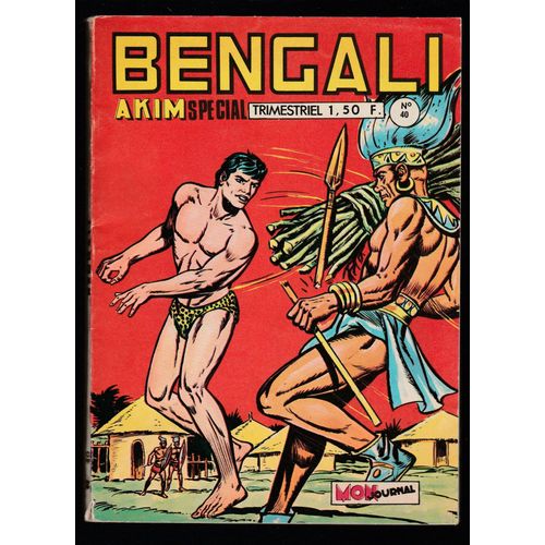 Bengali( Akim Special) N° 40 : Le Cimetière Des Dinosaures