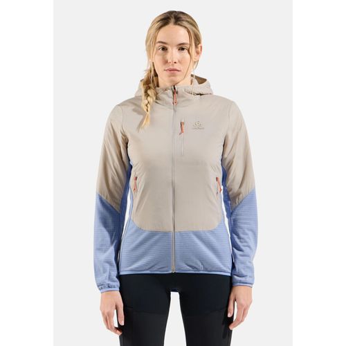 Odlo Veste Hybride Isolante En Laine Ascent Pour Femme, M, Beige